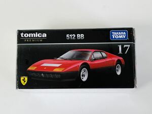 ■【新品未開封】トミカプレミアム17 フェラーリ 512BB （赤） 希少◆絶版トミカ◆シュリンク付　タカラトミー　（Ｔ31）