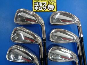 GK豊田▼ 947 【未使用品】新品★ウィルソン★DYNAPOWER 2023★recoil DART 65 6本セット★R★27度★５－９Ｐ★アイアン★