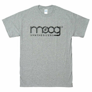 [Mサイズ]Moog Synthesizer（モーグ・シンセサイザー） 70s～80s ヴィンテージロゴ Tシャツ グレー