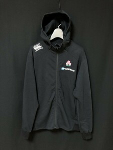 ラグビー日本代表◆CANTERBURY カンタベリー JAPAN CROSSOVER JACKET ジャパンクロスオーバージャケット スウェット ジップパーカ L