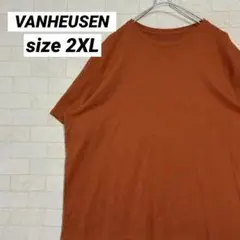 VAN HEUSEN ヴァンヒューゼン Tシャツ 半袖 無地 ビックシルエット