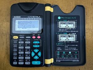 送料込み＊動作美品＊カシオSUPER電子手帳Jr.★PKバトルリーグ★JD-380