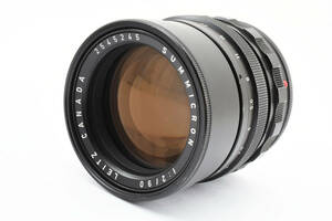 【美品です！】ライカ ズミクロン 90mm F2 Mマウント ビゾフレックス( Leica Leitz SUMMICRON 90mm F/2 Viso Lens M Mount CANADA )#cl0031