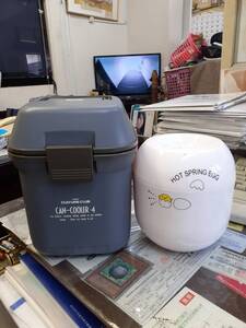 温泉たまご器/温泉卵メーカー HOT SPRING EGGと CAN COOLER2個セット