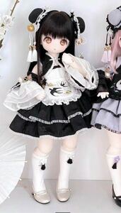 1/4 ディーラー様製 mdd msd kumakoドール用　お洋服　中華風