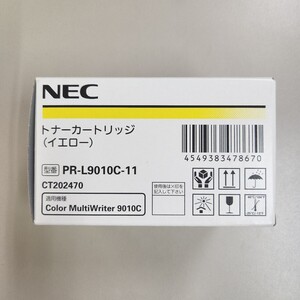 NEC　純正トナ－カ－トリッジ　PR-L9010C-11 イエロー　(適合機種 ColorMultiWriter 9010C 用)