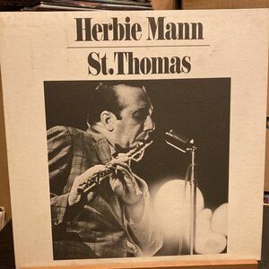 HARBIE MANN 【St.Thomas】K18P-9270 ハービー・マン セント・トーマス JAZZ レコード