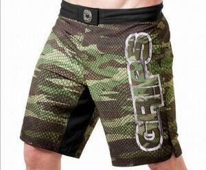 Grips Camo Snake ファイトショーツ size:XL venum系　ブラジリアン柔術 総合格闘技 MMA