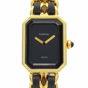 シャネル プルミエールS ブランドオフ CHANEL GP（ゴールドメッキ） 腕時計 GP/革 中古 レディース