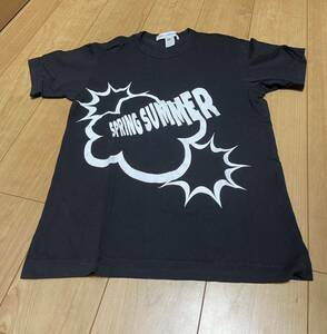 コムデギャルソン　シャツ　Tシャツ　ブラック　S 中古