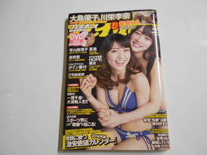 週刊プレイボーイ 2014年1月27日 3 4 長崎真友子DVD未開封 大島優子×川栄李奈7p夏菜6p脊山麻理子6p原幹恵7p三宅由佳莉5p安齋らら