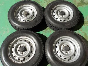 D14017（2 トヨタ クラウン コンフォート 純正 スチール ブリザック 175/80R14 付き ５．５Ｊ +５０ ＰＣＤ１１４．３ ５穴