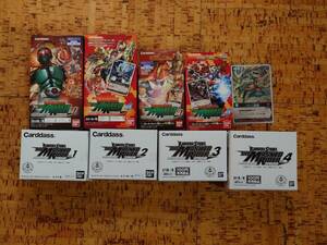 レンジャーズ・ストライク THE MASKED RIDER EXPANSION【BOX】【スターターセット】vol.1・vol.4,【EXPANSION自販機専用】vol.1～vol.4 