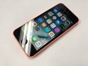 GQ241 au iPhone5c 16GB ピンク ロックOFF ジャンク