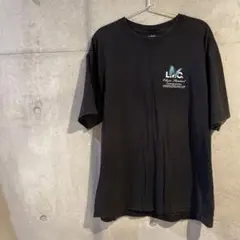 LMC Tシャツ　バックプリント　花柄　黒