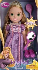 💜ディズニー/TANGLED/TODDLER RAPUNZEL DOLL/幼いラプンツェル人形