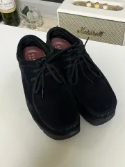 【雷市場（ポンジャン）商品韓国直送】 Clarks(クラークス) ワラビー GORE-TEX(ゴアテックス) gtx 黒 285