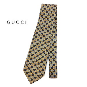 【ITE769OW9D6O】美品 GUCCI（グッチ）シルク ネクタイ メンズ