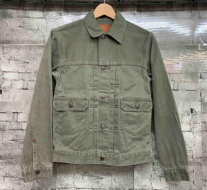 RRL RALPH LAUREN ダブルアールエル ラルフローレン 2nd Type TWILL JACKET ツイルジャケット トラッカージャケット サイズXS カーキ