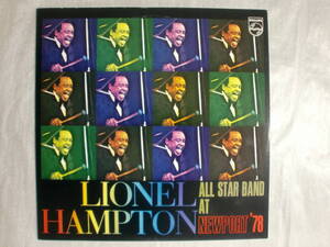 良盤屋 J-0227◆ＬＰ◆Jazz ライオネル・ハンプトン・オール・スター・バンド・アット・ニューポート’78 / LIONEL HAMPTON　送料480