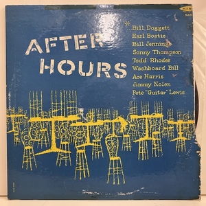 ★即決 BLUES VA / After Hours 395-528 ur1996 米オリジナル、黒銀 Dg Sonny Thompson Bill Jennings Bill Doggett