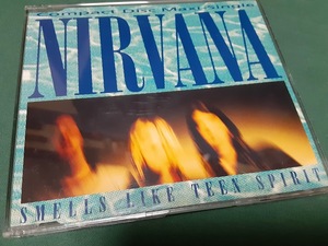 NIRVANA　ニルヴァーナ◆『SMELLS LIKE A TEEN SPIRIT』ドイツ盤3trkCDユーズド品