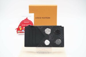 ☆安心の３大保証☆ Aランク ≪LOUIS VUITTON ルイ ヴィトン/コインケース≫ M81930 エクリプス 草間彌生コラボ コインカードホルダー 極美