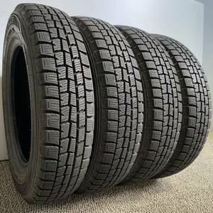 AG253-409 バリ山 ダンロップ WINTER MAXX WM01 スタッドレス 135/80R13 70Q 【 4本set 】 トッポBJ ミニカ 等