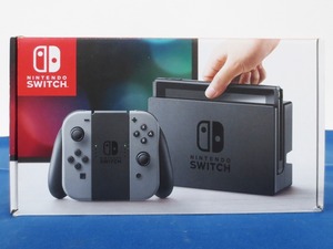 1円～★Nintendo Switch本体 初期モデル グレー ニンテンドースイッチ ※動作確認済※ (7988)