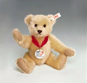 [新品]＜限定版＞STEIFF 100th Anniversary Teddy BearCinnamon Mohair #671043 シュタイフ100周年アニバーサリーテディベアシナモンモヘア