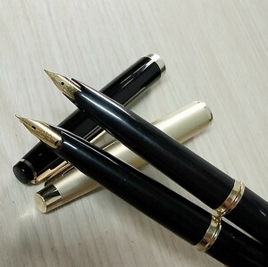 パイロット 万年筆　14K-58514K 金 PILOT PLATINUM プラチナム 筆記用具 文房具 ペン先 刻印　14k　 (ロッカー)