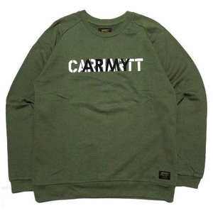 美品 Carhartt WIP CA Training Sweat Sサイズ クルーネック スウェット Rover Green グリーン カーハート ワークインプログレス