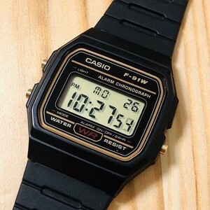 CASIO 新品 F-91WG-9 海外モデル メンズ (カシオ) 腕時計 デジタル 未使用品 逆輸入品