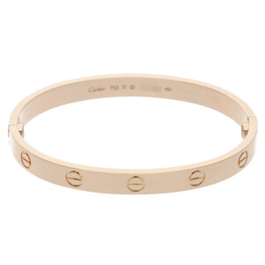 カルティエ LOVE BRACELET/ラブブレス サイズ:17 18KPGラブブレスレット 中古 SB01