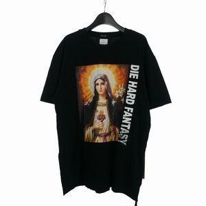 未使用品 スビ Ksubi SAINT BIGGIE S/S TEE JET BLACK Tシャツ カットソー 半袖 M 黒 ブラック MFA22TE002 メンズ