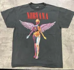 USA製 NIRVANA ニルヴァーナ IN UTERO バンド Tシャツ XL