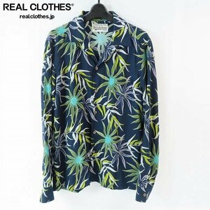 ☆WACKO MARIA/ワコマリア PRINTED FLOWER L/S HAWAIAN SHIRTS 長袖シャツ/L /LPL