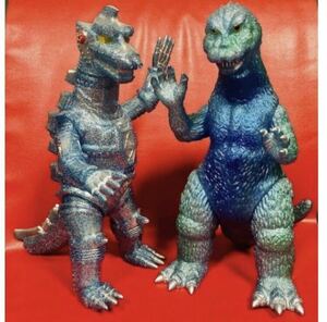 新品未開封　マーミット　ジャイアント モスゴジ　メカゴジラ　クリアブルー成形　2体セット　ゴジラ　Marmit GODZILLA