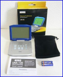 新品わけありコルグKORG LMA-120 大型LCD デジタルメトロノーム