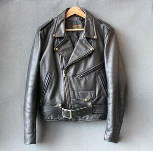 ■VANSON・Leathers（バンソンレザー）本革ダブルライダースジャケット　№936