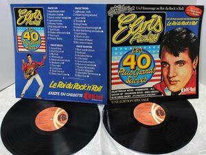 ◆エルヴィス・プレスリー 70s!UK盤◆ELVIS PRESLEY - Les 40 Plus Grands Succes 2LPs,1976! 21101