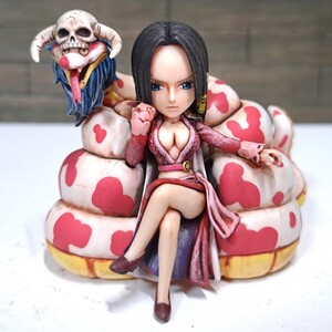 ボア・ハンコック　リペイント塗装済み完成品　■ワンピース/ONE PIECE figure repaint■ワールドコレクタブルフィギュア■ワーコレ■WCF