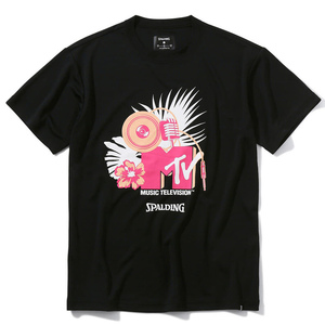 スポルディング Tシャツ MTV ハワイナス(メンズ) L ブラック #SMT22051M SPALDING 新品 未使用