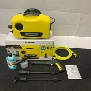 N628-O18-3760 KARCHER ケルヒャー K2 サイレント 高圧洗浄機 家庭用高圧洗浄機 説明書/外箱/洗浄液/ホース/ノズル付 通電ok ⑥