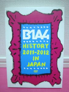 K-POP♪ B1A4 ビーワンエイフォー「History 2011-2012 in Japan」日本盤2枚組DVD 廃盤！超貴重！再生確認済み！