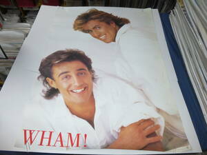 (624)ワム　WHAM！　ポスター　　ジョージ・マイケル　アンドリュー・リッジリー