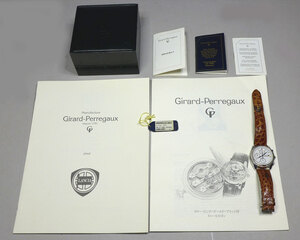 ●高級時計 girard perregaux ジラールペルゴ GP4910 ランチア限定 NO309 保証書・化粧箱付 オートマメンズクロノグラフ 本物保証品