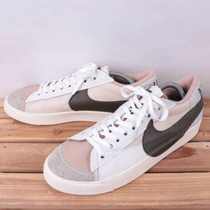 z4976 ナイキ ブレーザー ロー 77 ジャンボ US11 29.0cm/白 ホワイト オリーブ NIKE Blazer Low 