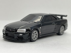 ■★ＵＣＣ　攻メノ日産名車　GT-R・Fairlafy　Z　ブラックカーコレクション　3　SKYLINE　GT-R（R34)