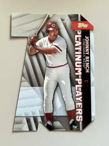 2021 Topps Platinum Players Johonny Bench